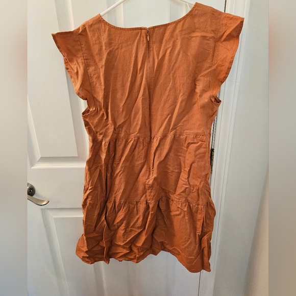 💝3/20$ Goodthreads Large faded orange dress - Picture 2 of 2